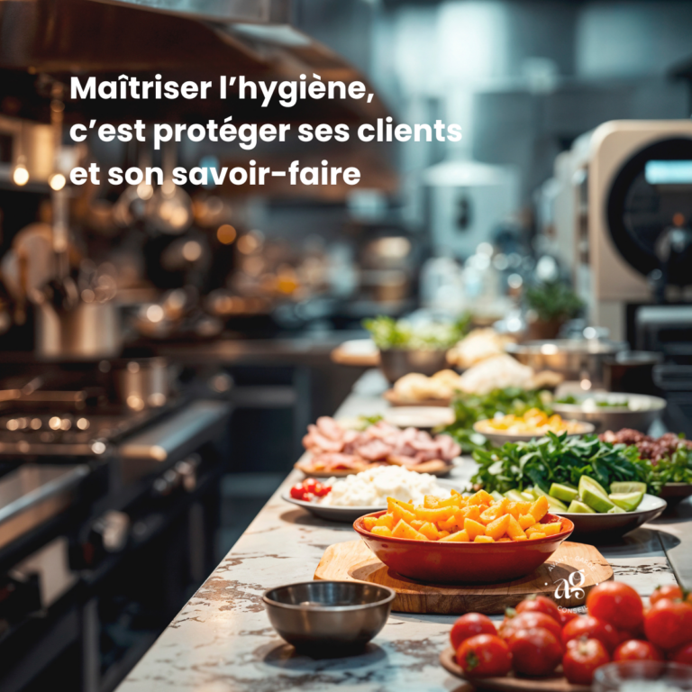 Photographie du plan de travail d'une cuisine contenant un assortiment de préparations culinaires.