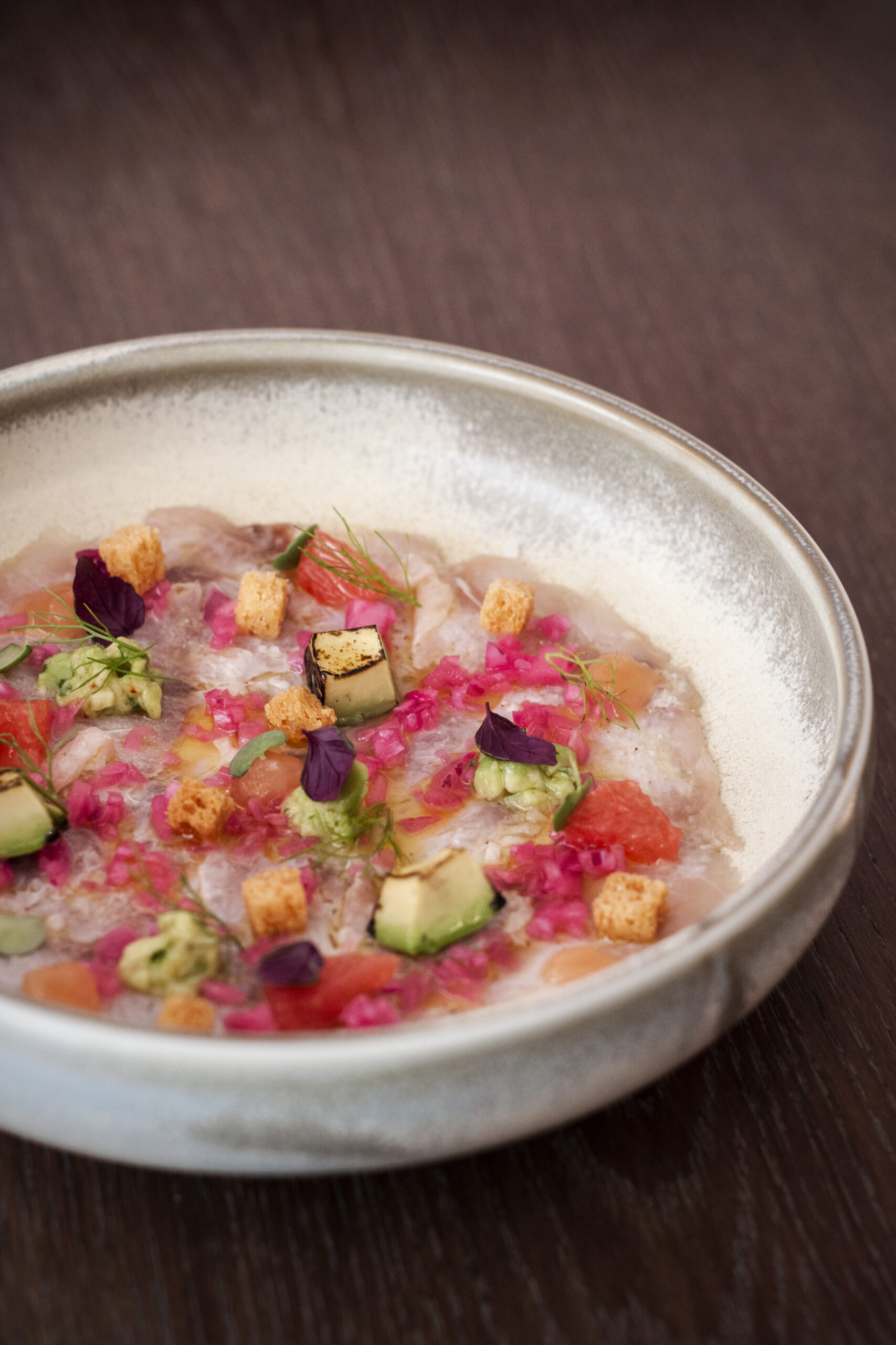 Photographie Camille Borderie - Carpaccio de Mulet noir - les différents types d'autocontrôles pour assurer une hygiène alimentaire.